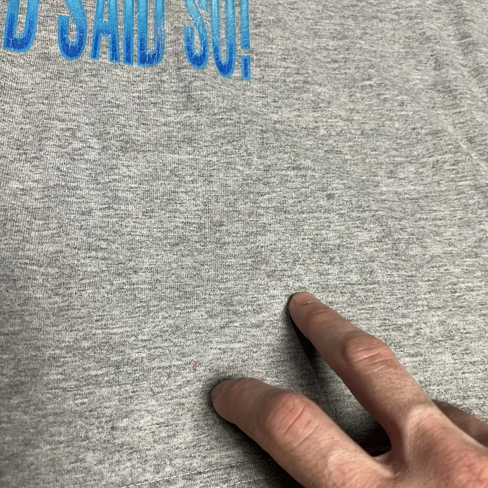 Stone Cold Steve Austin 2XL Gray Long Sleeve Vintage 90s Wrestling Tee